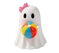 Genérico Halloween Ghost Figurines - Resin Summer Pool Party Ghost Statue, Cute Tabletop Ornament, Funny Seasonal Decorative Sculpture, Waterproof Style Resin Figurine, Whimsical Holiday Display