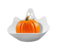 Genérico Halloween Ghost Plates, Halloween Ghost Serving Platter, Festive Tableware Decoration Tray, Ceramic Cheese and Snack Board for Appetizers, Kitchen Display, Fruits, Salad, Charcuterie