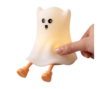 Genérico Halloween Ghost - Portable Cute Silicone Bedside Table Lamp