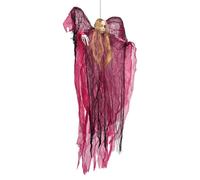 Genérico Halloween Ghost | Spooky Red Ghost Room Decor Ornament - Voice Activated Halloween Decor Accessories with LED Lights for Party Indoor Outdoor Porch Fall Wall Patio Yard Tree
