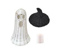 Genérico Halloween Ghost Table Decor - Autumn Vintage Woven With Witch Hat
