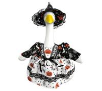 Genérico Halloween Goose Outfit | Witch Hat Pumpkin Dress Thanksgiving