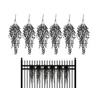 Genérico Halloween Hanger Plants - 6 Pieces Weatherproof Gothic Ornaments