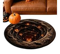 Genérico Halloween Illusion Rug 60x60cm Haunting Optical Effect Carpet
