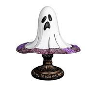 Genérico Halloween Lamp - USB Pumpkin Stained Glass Table nght light