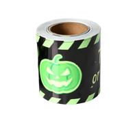 Genérico Halloween Luminous Warning Tape - PVC 7.5x600cm 2.95x236.22in Glow