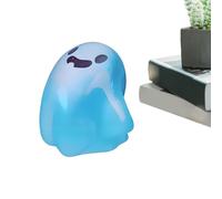 Generico Halloween Miniatures | Resin Glowing Small Pumpkin | Cute Mixed Color Ornaments Haloween Decorations for Outdoor, Party Favors, Adorable Decoration Bedroom Fireplace Bookshelves