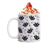 Genérico Halloween Mug - 325ml Cute Ceramic Coffee Cup With Handle For Fall