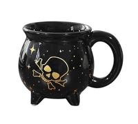 Genérico Halloween Mug, Spooky Coffee Cup, Witchy Tea Drinkware, Cute Ghost Design, Ceramic Heat Retention, Holiday Table Decor, Fall Theme Coffee Mug, 13x9.5cm/5.12x3.74 Inches White 1 Piece