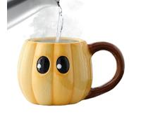 Genérico Halloween Mugs, Fall Coffee Mug Heat-Resistant Big Eyes Cute Cup, Sturdy Novelty Water Bottle for Kitchen Camping Picnic Outdoor Road-Trip Party Seasonal Holiday Beverage