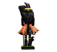 Genérico Halloween Nutcracker | Wooden Halloween Tabletop Decors