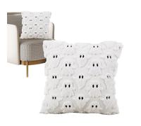 Genérico Halloween Pillow Covers - 18x18 Inch | Fall Pillow Covers with Pumpkin Halloween Decor, Bedroom, Living Room | Halløween Pilloŵ Covèrs Velvet Polyester Set of 2 Autumn Themed