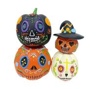 Genérico Halloween Pumpkins, Fall Decorations, Festive Magnets Autumn Colors Indoor Display Easy Stacking Reusable Ornaments, Ornament Statue for Desk Home Festival Party Hallway Holiday Bedroom