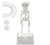 Genérico Halloween Skeleton Aquarium Bubbler - Dynamic Fish Tank Ornament