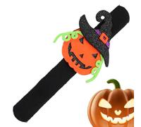 Genérico Halloween Slap Bracelet, Festival Wristband Accessory, Themed Party Favor, Soft Flexible Band, Colorful Spooky Design, 8.27x2.95x0.39 Inches, Ideal for School Events, Trick-Or-Treat Nights