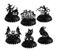 Genérico Halloween Spider Banner | Creepy Reusable Fall Scene Ornament | Halloween Bunting Spider Figures For Bedroom Living Room Party Classroom | Gathering Dorm Cafe