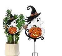Genérico Halloween Stakes For Yard - Metal Outdoor Garden Signs Set