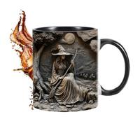 Genérico Halloween Themed Coffee Mugs - 350ml Witch Ceramic Cup With Witch