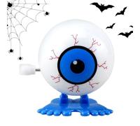 Genérico Halloween Wind Up Toys - Eyeball Clockwork Toy, Small Novelty Horror Props, Spooky Party Favors | 4,3 cm / 1,69 pulgadas for Goody Bag Filler Home Decor Classroom Prize Carnival Event