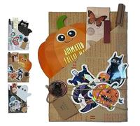Genérico Halloween Witch Blind Date with a Book, Horror Halloweens Blinds Date with a Books, Mystery Book Blind Box Gift Set, Ghostly Blinds Dates Books Box Gift Set for Halloween (1Pcs-Pumpkins)