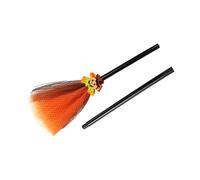 Genérico Halloween Witch Broom For Kids, Cosplay Props Pretend Play Accessories, Halloween Costumes Props Witch Broom For Trick-or-Treat Children Boys Toddler Haunted House Performance Festival