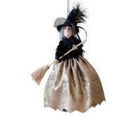 Genérico Halloween Witch Doll - Cute Spooky Retro Hanging Ornament