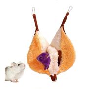 Genérico Hamac Pour Hamster Et Rongeurs- 18x1 7cm Grotte Semi-fermée Et Chaude | Lits Petits Animaux | Pour Usage Intérieur Extérieur, Chinchilla, Furet, Écureuil, Hamster
