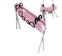 Genérico Hamaca De Aseo Perro - Hierro Poliéster 60x40cm | Arnés Cuidado con Soporte Marco | Corte Uñas Mascotas Gatos Cachorro Calidad Equipo Regalo Kit Pro Suspensión Única