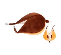 Genérico Hamaca De Chinchilla,Cueva Cálida Y Escondite - Suave para Jaula | Ardillas, Petauros del Azúcar, Hogares, Interior, Exterior, Comedor Y Excursión, para Hámster Ofrece Una Apariencia Reali