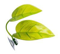 Genérico Hamaca | Hamaca de Hoja de | Cama de Acuario pequeño | Vibrante Copa de succión Decoración del Tanque de Planta Presupción Peseo Guppy vs