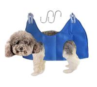 Generico Hamaca para aseo, relajación Pet Grooming Sling Helper, ayudante de aseo para la relajación de mascotas transpirable para gatos, hamaca ajustable para mascotas domest