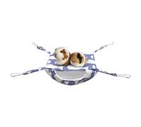 Generico Hamaca para Hurones de Invierno Ajustable Antideslizante, Jaula de hámster y Cama de Ardillas, para Sugar Glider, Chinchilla, jerbo Erizo, Otros Animales Interiores casa Appartam