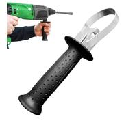 Genérico Hammer Drill Handle, 60-65mm Auxiliary Drill Side Handles, Ergonomic Hollow Front Replacement Grip, Durable Support for Drilling, Crushing, Punching, and Heavy-Duty Construction Projects