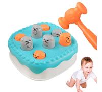 Genérico Hammering Pounding Toy - Interactive Cake Shape Wack Mole Toys | Early Learning Pounding Toy Preschool Girls Aged 1-3 Years Old