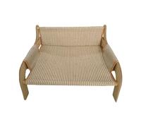 Genérico Hammock for Cats,Pet Couch Elevated Cat Bed | Breathable Raised Dog Sofa Lounge Chair Puppy Small Dogs Sleeping Indoor Outdoor Living Room Bedroom Summer