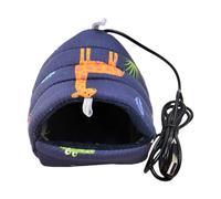 Genérico Hamster Bed | Electric Soft USB Heated Pet Accessories | Warm Parakeet Bed - for Pet Cage Habitat Enclosure Home Nest Hiding Sleeping Playing Resting Indoor