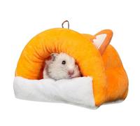 Genérico Hamster Bed, Golden Bears Sleeping Bed, Pet Winter House, Warm Nest Accessories, Washable Warm Cage Accessories Washable Small Animal Cave for Chinchilla Hamsters Hedgehog
