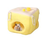 Genérico Hamster Bed, Warm Comfortable Chinchilla Hammock Cage Supplies, Small Animals Sleeping Cave Nest, for Bunnies Ferrets Rabbits Animals Pet