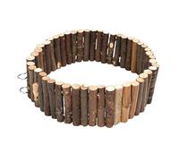 Generico Hamster Bridge - Wooden Bendable Small Animal Fence Ladder Bridge, Flexible Climbing Toy and Tunnel for Mouse Chinchilla Reptile Sugar Glider Gerbil Chipmunk Cage Habitat Accessories
