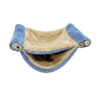 Genérico Hamster Cage Hammock - Warm Breathable Bed | Pet Toy Tunnel & Hammock For Hamsters, Chinchillas & Gerbils, Ideal For Resting, Playing & Sleeping In Balcony, Bedroom, Apartment & Living Room