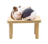 Genérico Hamster Cage Stand & Wooden Climbing - Fun Wood Exercise Area For Mice Chinchillas Degus Dutch Rabbits Ferrets Hedgehogs & Squirrels - Natural Small Animal Habitat