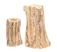 Genérico Hamster Chew Sticks - 2X Wood Tooth Grinding Treats, Natural Papaya Pet Toys, Healthy Chewing Accessory | Gerbil Squirrel Guinea Pig Teeth Care Play Activity Indoor Fun