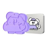 Genérico Hamster Cold Box Habitat, Stainless Steel PE Material, Long Lasting Cooling, Summer Accessory, Pet Chill Station, Thermal Regulation, Cage Cooling, Hot Climate Safety