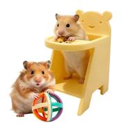 Genérico Hamster High Chair - Cute Small Pet Feeding Chair