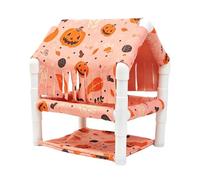 Genérico Hamster House - 2 Tier Washable Detachable Ferret House | Ferret House Bed Hamster Stuff for Home Indoor Apartment Small Animal Bunny Hedgehog Chinchilla Gerbil Mouse Pet
