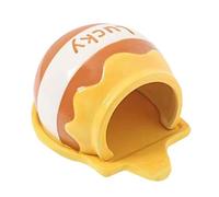 Genérico Hamster House Ceramic, Summer Cartoon Hamster Home, Multipurpose Sleeping House, for Hamsters, Lizardos, Guinea Pig, Chinchillas, and Flying Squirrels, 7,48 x 6,3 x 4,53 pulgadas