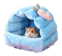 Genérico Hamster House, Chew-Proof Warm Cave, Enrichment Shelter for Small Pets, for Bunny Ferret Chinchilla Squirrel Bird and Other Animals, Ideal for Winter Rest and Comfort