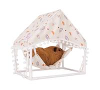 Genérico Hamster Houses and Hideouts| Printed Patterns Hamster Hiding Place| Hamster Tent, Lightweight Hamsters Habitat, Hamsters Shelter House, Small Animal, Hamster Hiding Tent for Hamsters,