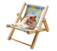 Genérico Hamster Lounger Bed | Small Animals Furniture, Pet Lounger Hamster Chair for Resting Playing Sleeping Chinchilla Squirrel Gerbil Balcony Bedroom Apartment Living Room Use, Handy Piece for
