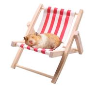 Generico Hamster Lounger Bed | Small Animals Furniture, Pet Lounger Hamster Chair For Resting Playing Sleeping Chinchilla Squirrel Gerbil Balcony Bedroom Apartment Living Room Use, Handy Piece For